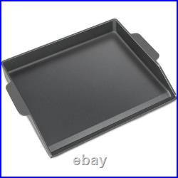 Cast Iron Griddle for Gas Grill Stove Top Plate Universal Flat Griddle Insert