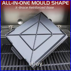 Cast Iron Griddle for Gas Grill Stove Top Plate Universal Flat Griddle Insert