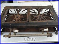 Cast Iron Griswold No. 802 Two Burner Stove