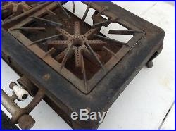 Cast Iron Griswold No. 802 Two Burner Stove