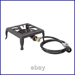 Cast Iron Portable Camping Stove Single Burner