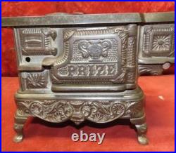 Cast Iron Prize Antique Stove Salesman Sample Vintage Advertising 1890s