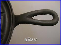Cast Iron Round Broiler Skillet Wood Burning Cook Top Stove Oven Griswold Style