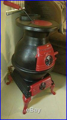 Cast Iron Sears & Roebuck Pot-Bellied Wood Stove (119-59)