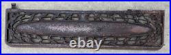 Cast Iron Stove Furnace Plate Panel As Is