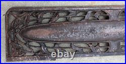 Cast Iron Stove Furnace Plate Panel As Is