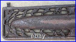 Cast Iron Stove Furnace Plate Panel As Is