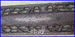 Cast Iron Stove Furnace Plate Panel As Is