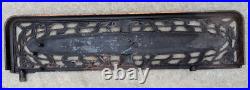Cast Iron Stove Furnace Plate Panel As Is
