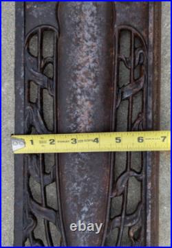 Cast Iron Stove Furnace Plate Panel As Is