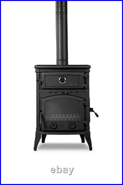 Cast Iron Stove, Gray Cast Iron, Wood Cast Iron Stove, Stove for camping