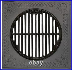 Cast Iron Stove Kazan Kitchen Flange Oven Rings BBQ Grill Barbecue