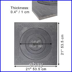 Cast Iron Stove Kazan Kitchen Flange Oven Rings BBQ Grill Barbecue