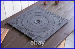 Cast Iron Stove Kazan Kitchen Flange Oven Rings BBQ Grill Barbecue