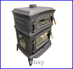 Cast Iron Stove With Oven and Side Cover Large Stove Wood Cook Stove