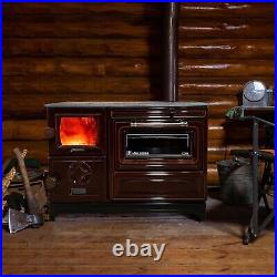 Cast Iron Stove with Oven Cast Iron Fireplace Baking Stove Cooker Stove