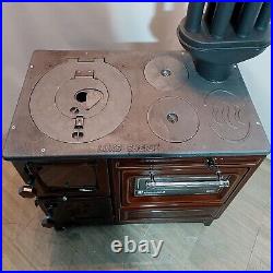 Cast Iron Stove with Oven Cast Iron Fireplace Baking Stove Cooker Stove