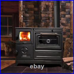 Cast Iron Stove with Oven, Durable Baking Oven Stove, Stove by Burning Wood Cast Iron Stove with Oven, Durable Baking Oven Stove, Stove by Burning Wood
