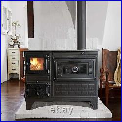 Cast Iron Stove with Oven, Durable Baking Oven Stove, Stove by Burning Wood Cast Iron Stove with Oven, Durable Baking Oven Stove, Stove by Burning Wood