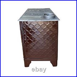 Cast Iron Stove with Oven, Durable Baking Oven Stove, Stove by Burning Wood