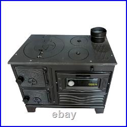 Cast Iron Stove with Oven, Durable Baking Oven Stove, Stove by Burning Wood Cast Iron Stove with Oven, Durable Baking Oven Stove, Stove by Burning Wood