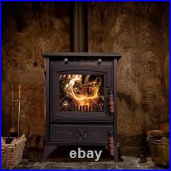 Cast Iron Stove with Oven, Durable Wood Stove Baking Oven, Stove by Burning Wood