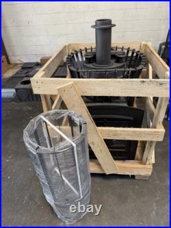 Cast Iron Wood Burning Sauna Stove Heater Avangard25 for Banya Steam Room