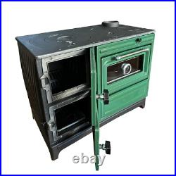 Cast Iron Wood Burning Stove with Metal Base for Home Heating Cast Iron Wood Burning Stove with Metal Base for Home Heating