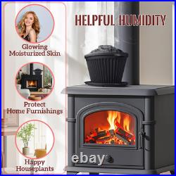 Cast Iron Wood Stove Steamer & Humidifier + Retro Waffle Maker Bundle Dual-Lay