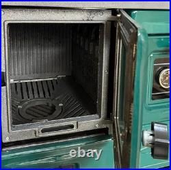 Cast Iron Wood Stove with Oven Firebrick Lined Heater 1000sqft Made in Turkey