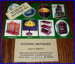 Cast iron antique nickelplated'Little Willie' salesman sample cook stove-16235