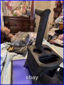 Cast iron antique salesman sample stove Little Fanny Philadelphia Rare Miniature