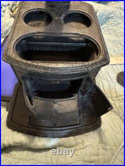 Cast iron antique salesman sample stove Little Fanny Philadelphia Rare Miniature