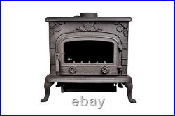 Cast iron stove, wood stove, wood burning stove