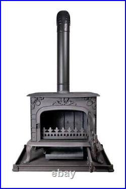 Cast iron stove, wood stove, wood burning stove