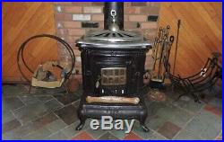 Cast iron wood burning heater/stove