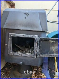 Cast iron wood stove