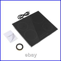 Ceramic Electric Cooktop 4 Burners Touch Control Overheat Protection For Home