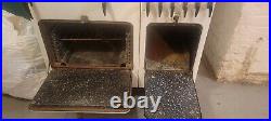 Chambers Antique White Cast Iron Stove Works Great Retained Heat