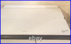 Chambers Antique White Cast Iron Stove Works Great Retained Heat