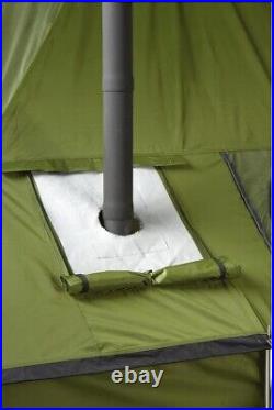 Chimenea De Tienda Estufa Leña Para Camping Acampar Exterior Portatil Con Tubos