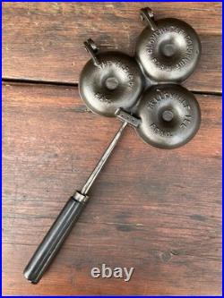 Cloverleaf Cast Iron Doughnut Maker