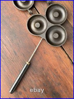 Cloverleaf Cast Iron Doughnut Maker