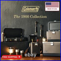 Coleman 1900 Collection 3-in-1 Propane Camping Stove, Cast Iron Grill & Griddle