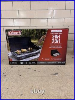 Coleman Classic 3-in-1 Camping Stove, 2 Burners 2223508 New (desk)