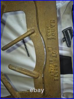 Coleman Handy Hot Plate Cast Iron Stove Top Antique 1930's