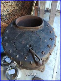 Colonial 13 Star Iron Pot Belly Stove/Heater