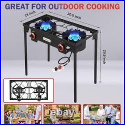 Compact Outdoor Gas Stove Detachable Legs, 100 lbs Support