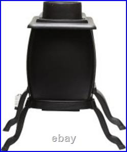 Company Cast Iron Wood Stove with Cool Touch Safety Handle, Heats up to 54,000 B