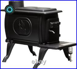 Company Cast Iron Wood Stove with Cool Touch Safety Handle Heats up to 54,000 Bt Company Cast Iron Wood Stove with Cool Touch Safety Handle Heats up to 54,000 Bt